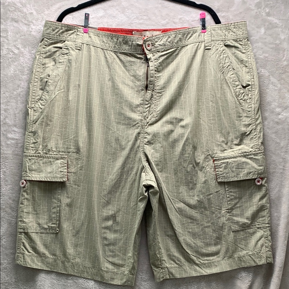 FOOT LOCKER | 40 MEN VTG TACTICAL CARGO SHORTS | TAN KHAKI 69778